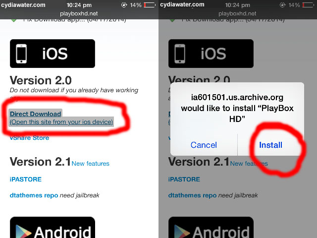 install android apps on iphone without jailbreak