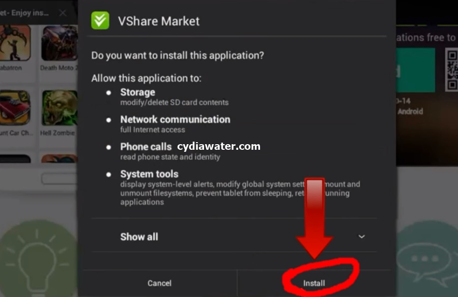 download vShare for Android