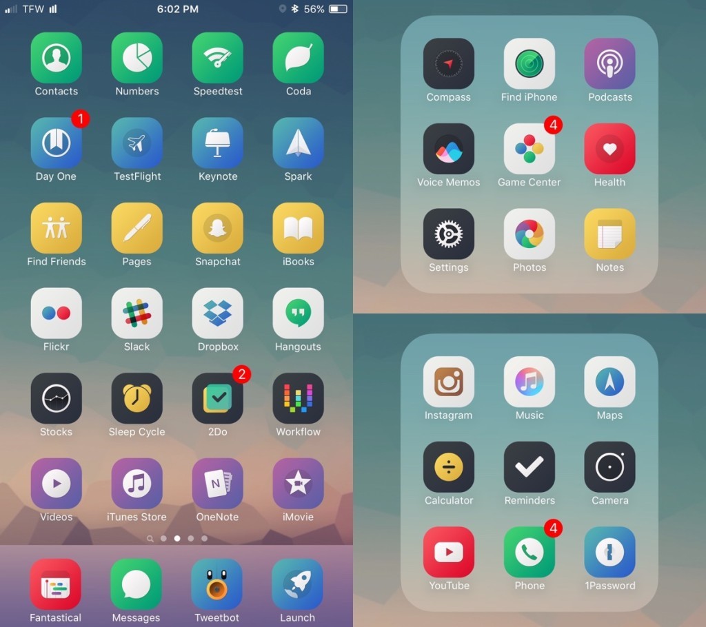 Winterboard theme Veexillum