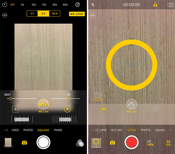 cameratweak 4 for iPhone